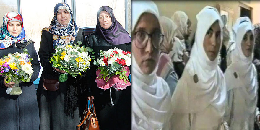 Üniversiteye 22 yıl sonra başörtüleriyle girdiler