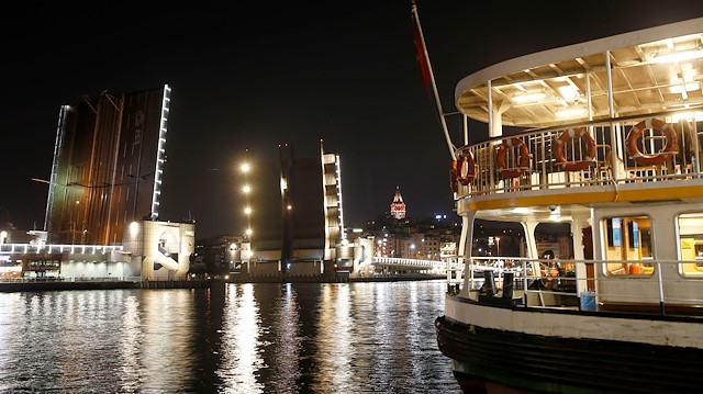 Unkapanı, Galata ve Haliç Metro Köprüleri bu gece deniz trafiğine açılacak