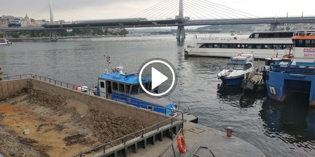 Unkapanı Köprüsü'nde intihar girişimi