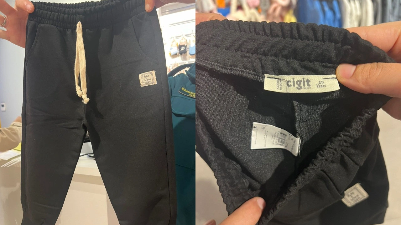 Ünlü çocuk markasının ürettiği eşofman adeta ölüm saçıyor!