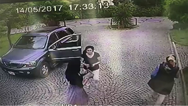 Ünlü futbolcunun eşinin şok eden görüntüsü! ‘Tehdit edip, saldırdı’