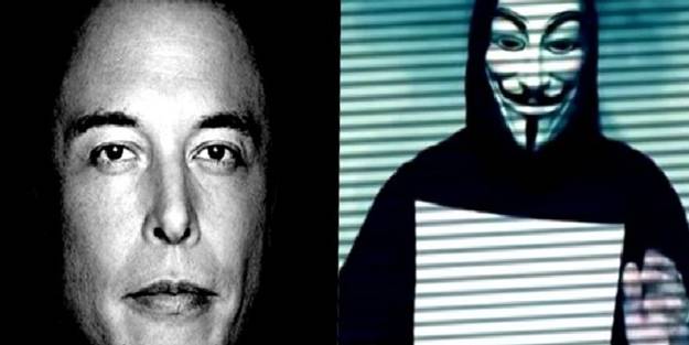 Ünlü hacker grubu Anonymous, Elon Musk'a tehditler savurdu