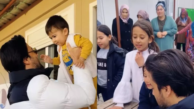 Ünlü isimlerden deprem bölgesine ziyaret