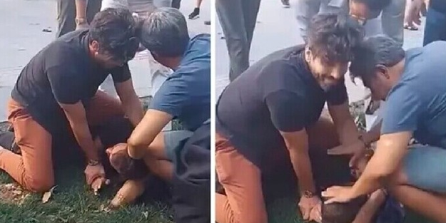 Ünlü oyuncunun rolü gerçek oldu! Kapkaççıyı böyle yakaladı!