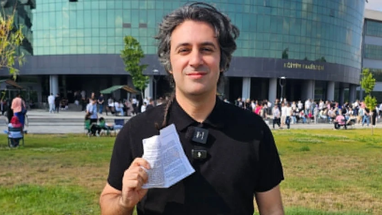 Ünlü profesör YKS sınavına girdi