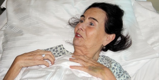  Fatma Girik yine hastaneye kaldırıldı