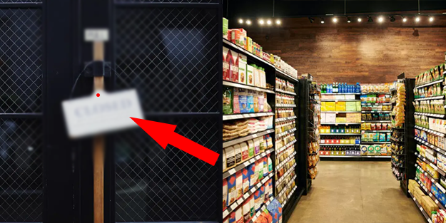 Ünlü süpermarket iflas etti! Tüm şubeleri mühürlendi, müşterileri şaşkına döndü