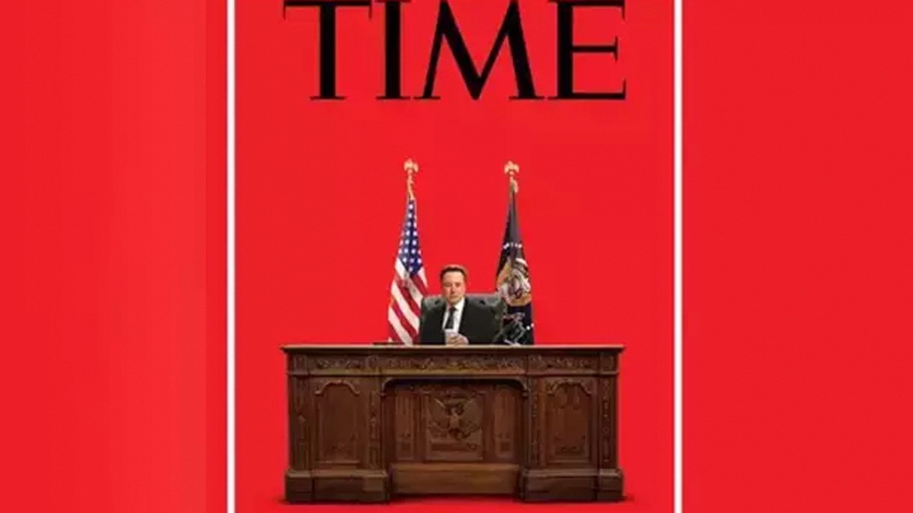 Ünlü Time Dergisi'nden Elon Musk kapağı: Trump'a gönderme!