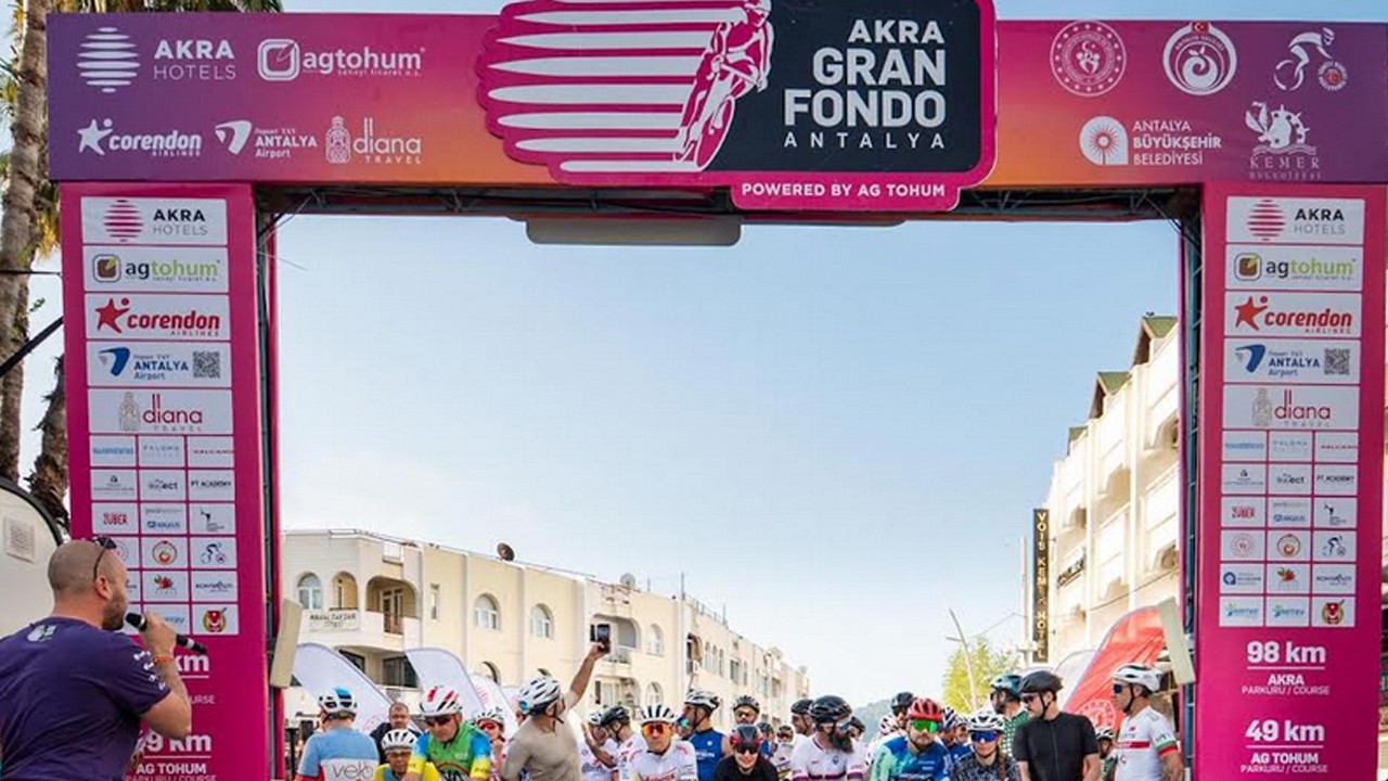 Ünlü turizm merkezi Kemer, AKRA Gran Fondo’ya hazır!