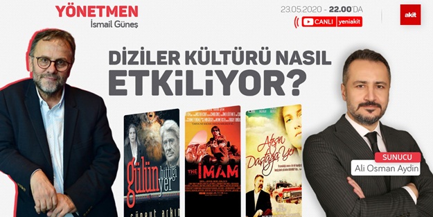 Ünlü yönetmen İsmail Güneş, yeniakit.com.tr'ye konuk olacak