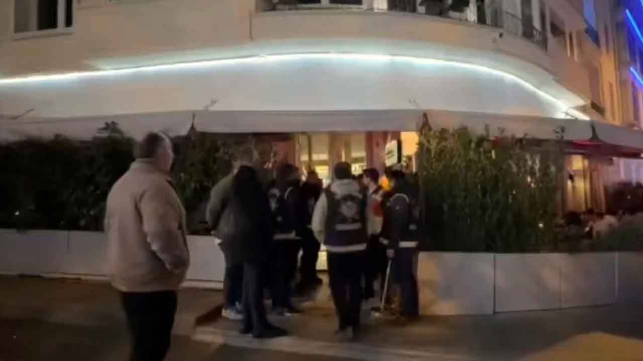 Ünlülerin uğrak yerine polis baskını! Giriş çıkışlar kapatıldı