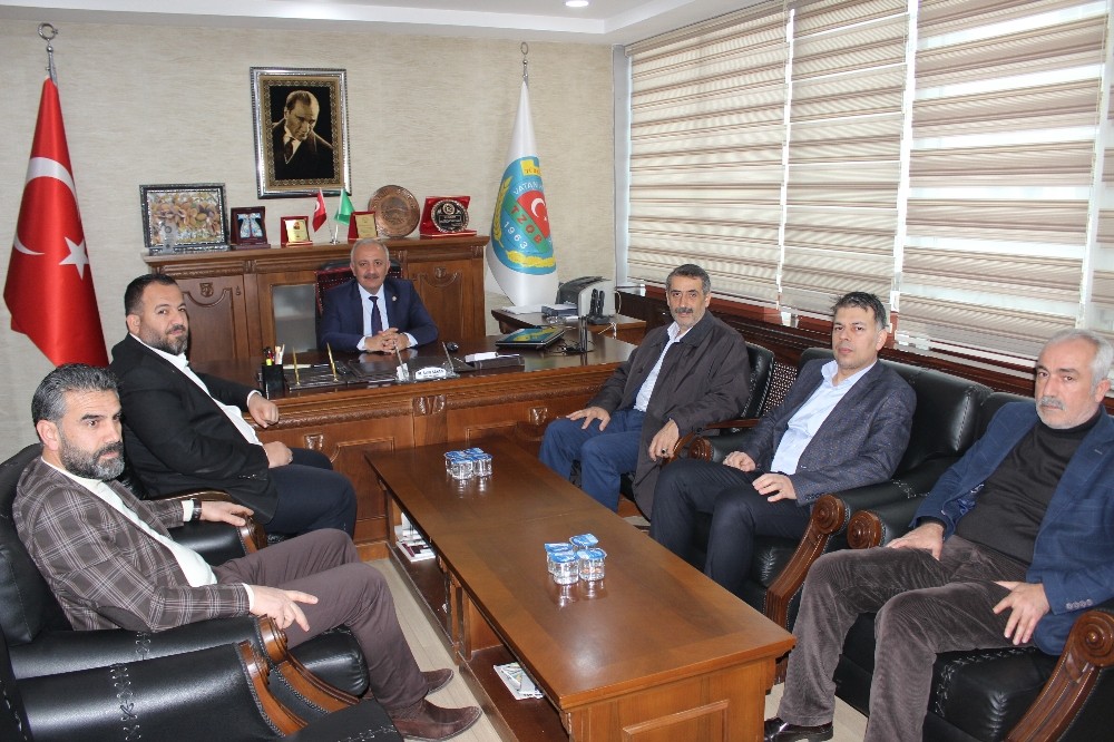 Ünsal, Ziraat Odası Başkanı Şahan’ı tebrik etti 