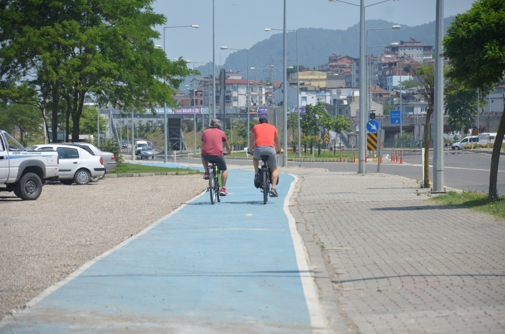 Ünye’ye bisiklet yolu 