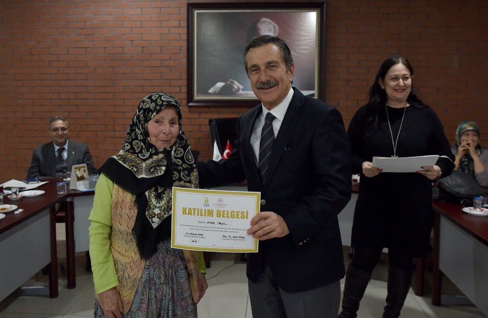 Üretici kadınlara Hijyen eğitimi 