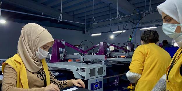 Üretilen ürünler dünyaya ihraç ediliyor