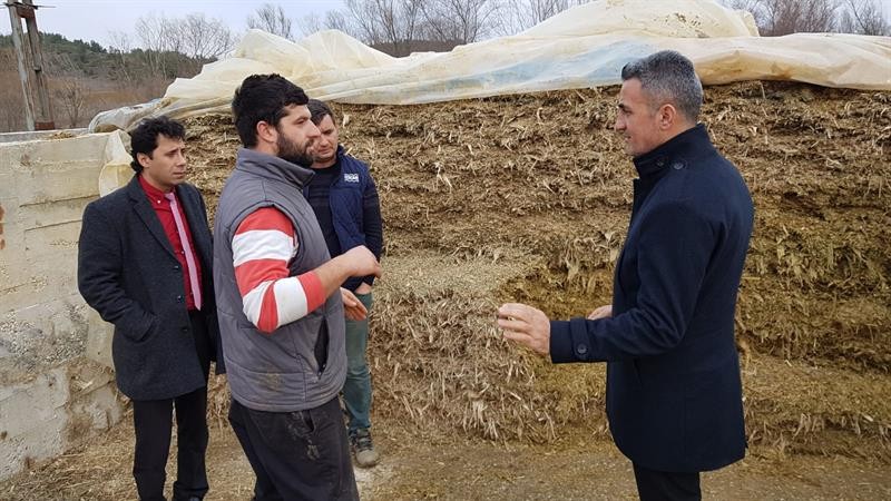 ’’Üretken Köy Projesi’’ kapsamında çiftçiler bilgilendirildi 