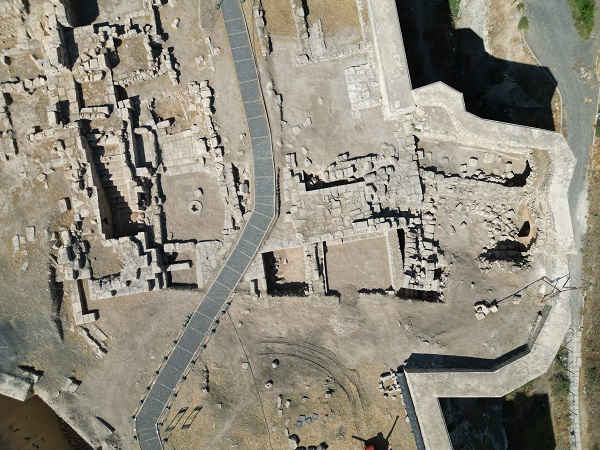 Urfa Kalesi'nde kazı çalışmaları devam ediyor