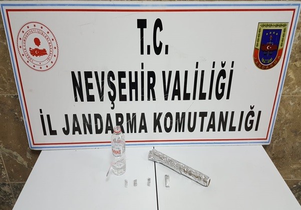 Ürgüp’te uyuşturucudan 3 şüpheli gözaltına alındı 