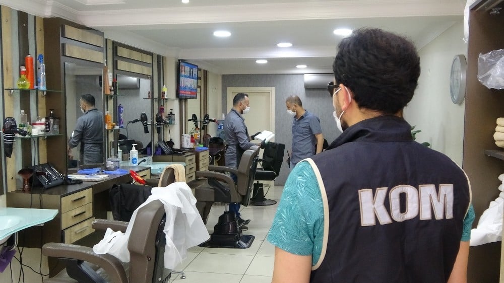 Uşak polisinden ‘korona virüs’ denetimi 