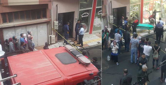 Uşak'ta alevlerin arasından kızını kurtaran anne, oğlunu kurtaramadı