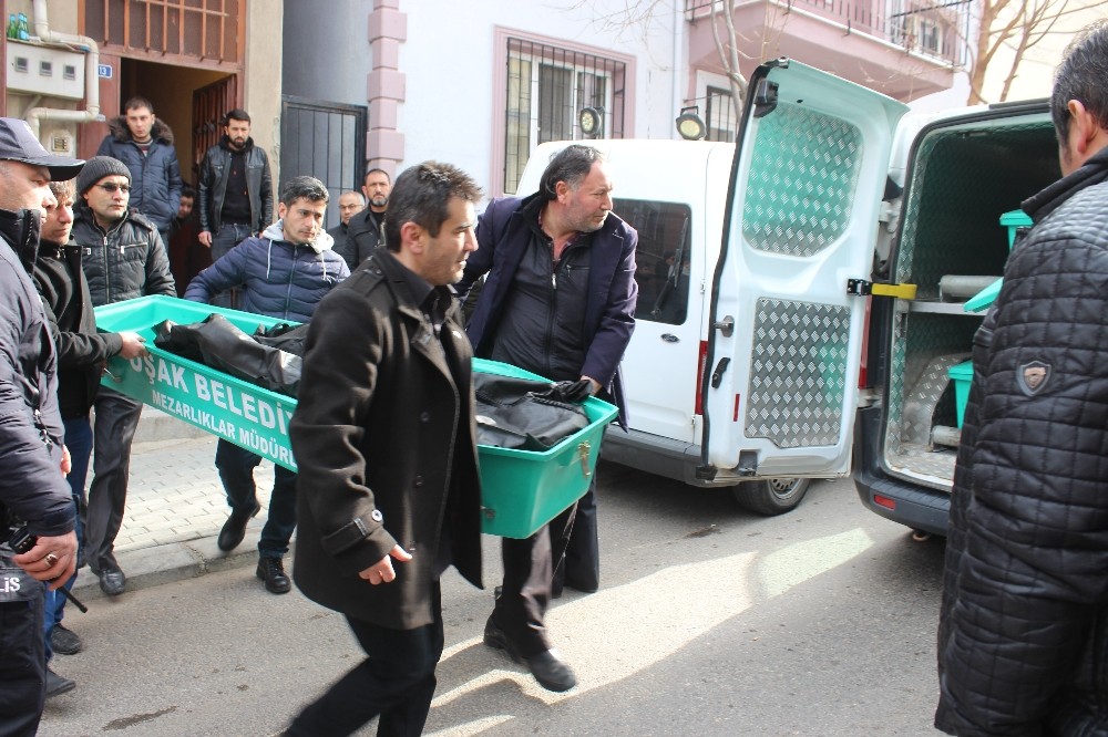 Uşak’ta bir şahıs evinde ölü bulundu 