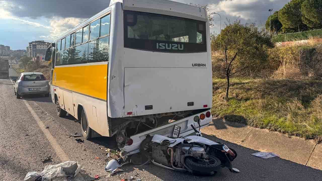 Uşak’ta feci kaza! 1 ölü, 1 ağır yaralı