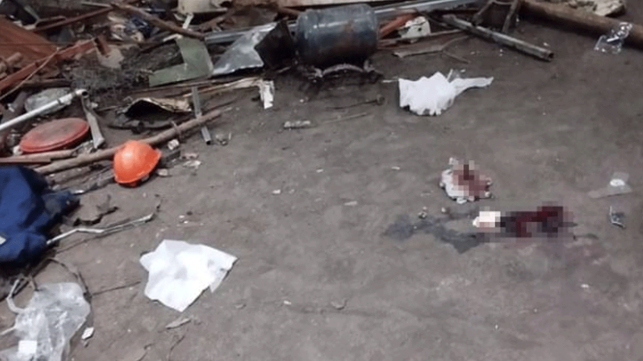 Uşak’ta inşaatta facia! Beton pompası devrildi, 2 işçi yaralandı