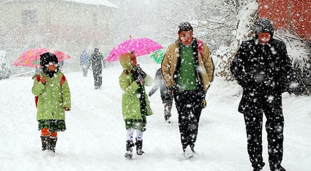 Uşak’ta kar tatili
