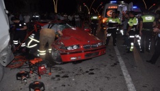 Uşak’ta trafik kazası: 1 kişi öldü, 2 kişi yaralandı