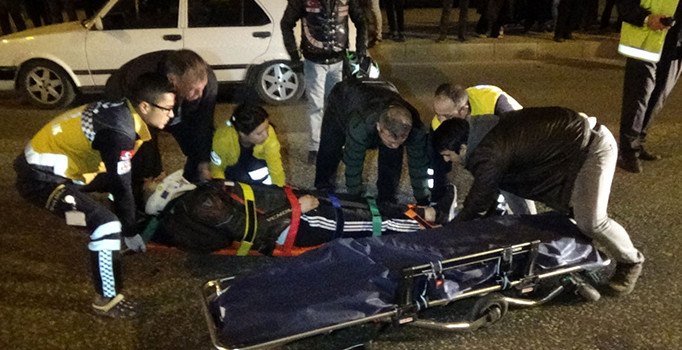 Uşak'ta trafik kazası: 1 ölü, 1 yaralı