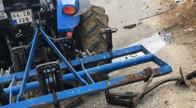 Uşak'ta trafik kazası : 9 yaralı