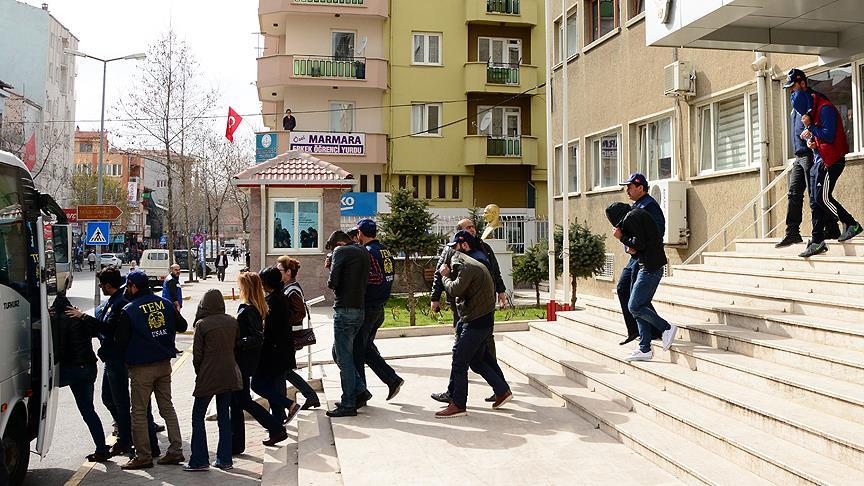 Uşak'taki terör operasyonunda 11 gözaltı