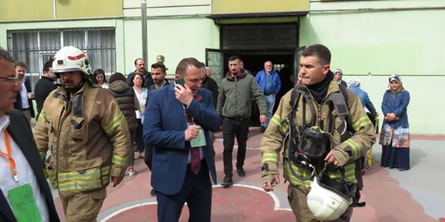 Üsküdar'da oy verme işlemi sırasında korkutan anlar