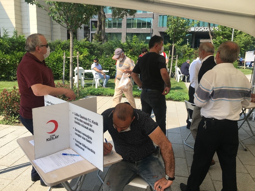 Üsküdar’da kan verme seferberliği 