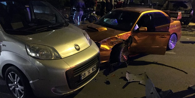 Üsküdar'da trafik kazası