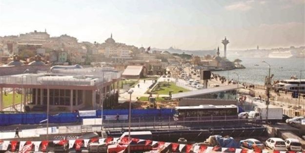 Üsküdar'da yıllar sonra deniz göründü