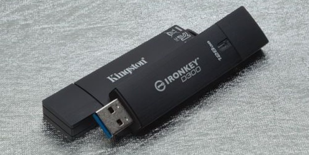 Üst düzey güvenlikli USB bellek