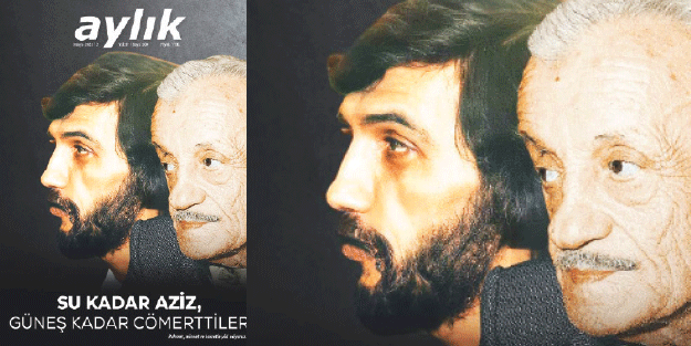 Üstad Necip Fazıl ve Mirzabeyoğlu kapakta