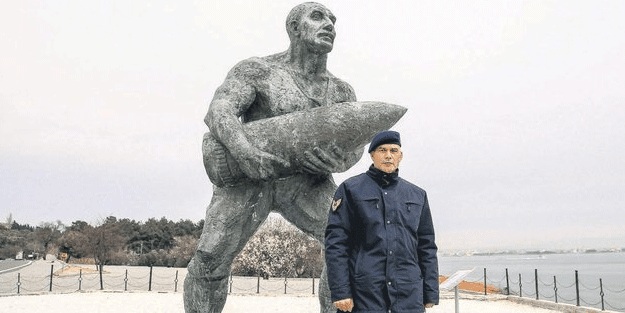 Üstçavuş Seyit Çabuk, dedesinin izinde