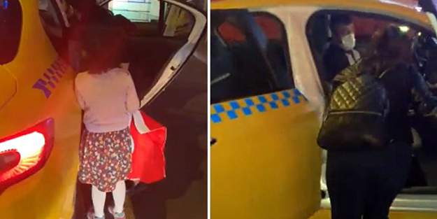 Üşüyen çocuğu aracına almayan taksiciye ceza!