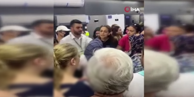 İndirimli fritözü almak için biber gazı ile tehdit etti! 'Dağıtırım burayı'