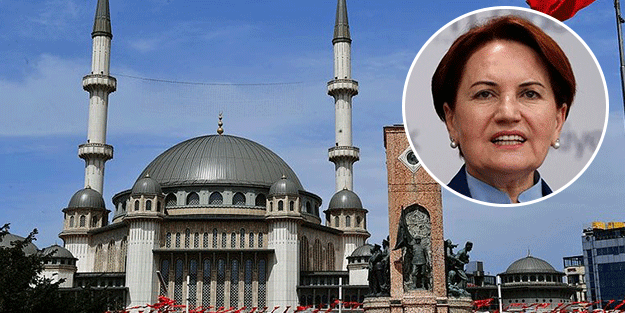Utanır mı? Taksim Camii açıldı Meral Akşener alay konusu oldu