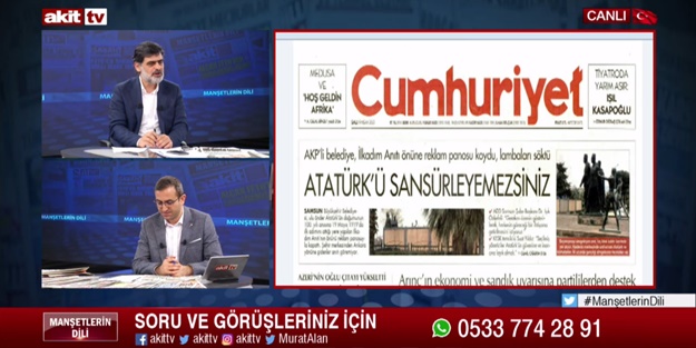 Utanmadan hâlâ topluma dikte etmeye çalışıyorlar! Mustafa Kemal'in yanında çırılçıplak 2 genç