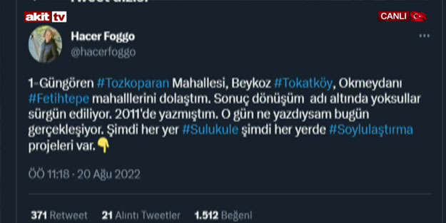 Utanmıyorsan şimdi bir daha yaz! Hacer Foggo’nun rezil twitleri ortaya çıktı