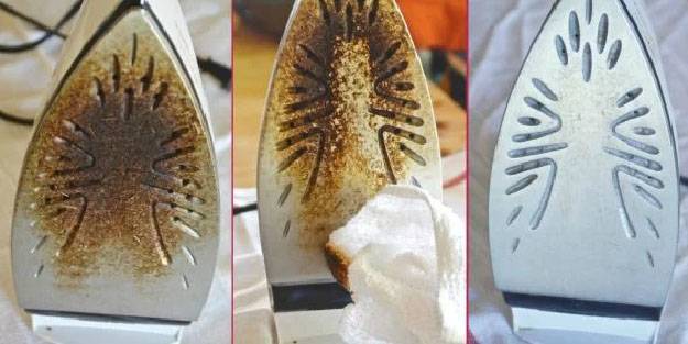 Ütü altı nasıl temizlenir? Ütü tabanı temizlemede en kolay yöntemler