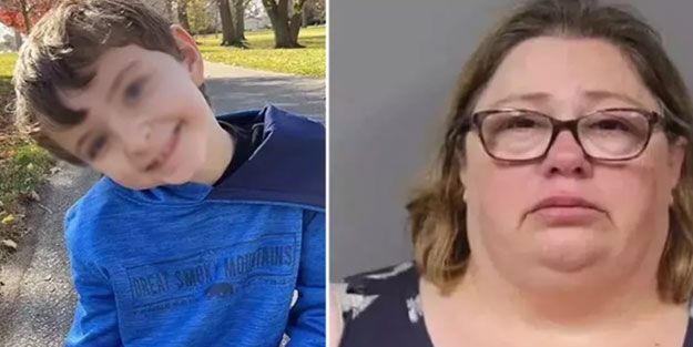 Üvey anne 10 yaşındaki oğlunun üzerine oturarak öldürdü