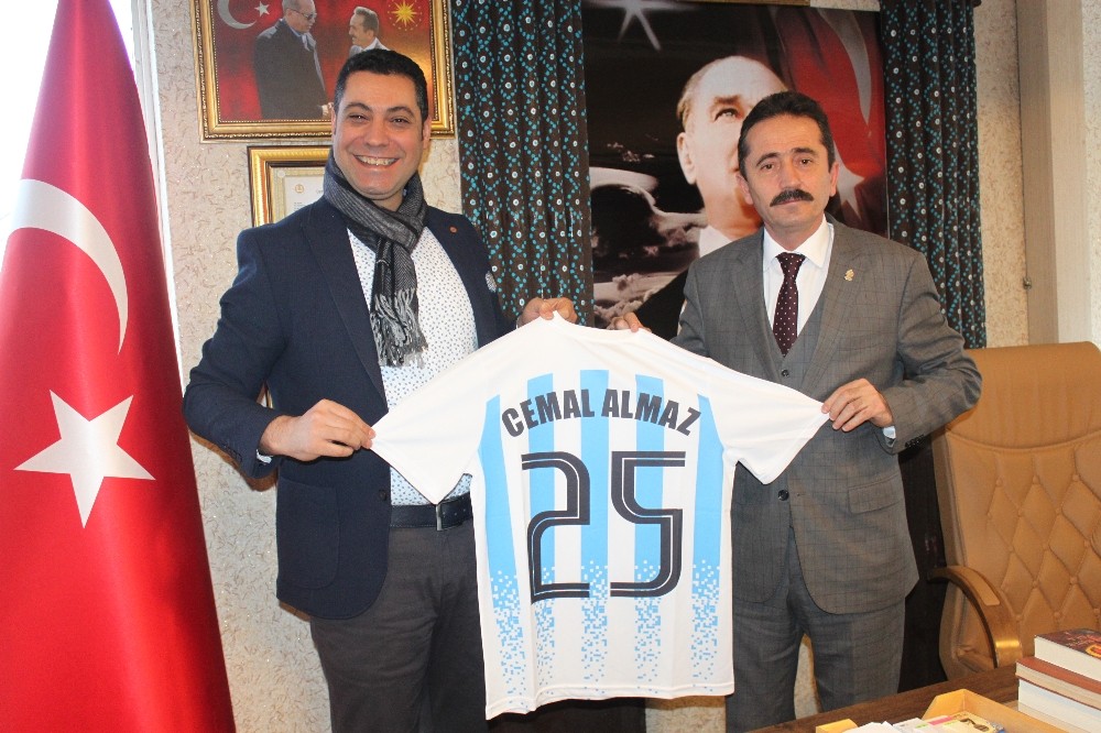 UYAFA Koordinatörü Güney’den Almaz’a ziyaret 