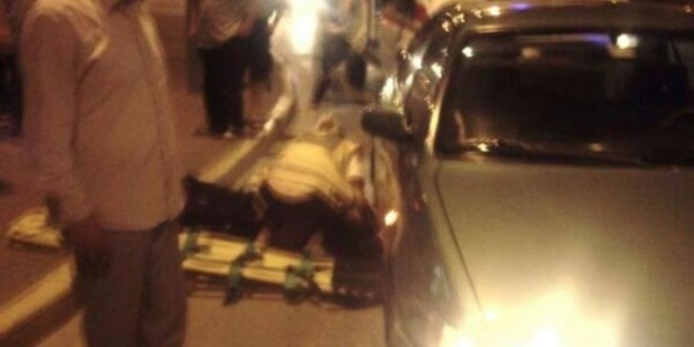 Uygulamadan kaçarken otomobilin altında kaldı