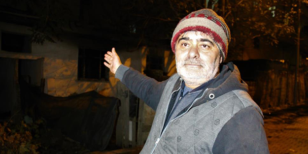 Uykuda yangına yakalandı! Komşular faciadan kurtardı