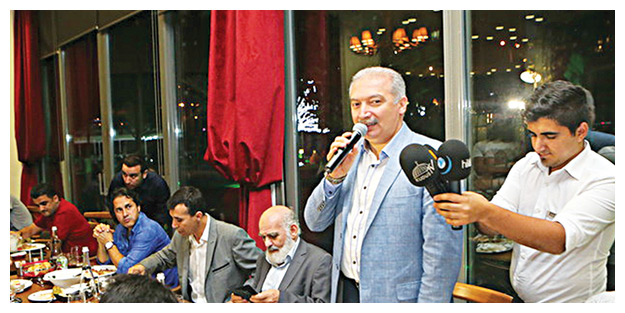 Uysal basın mensuplarını iftarda buluşturdu